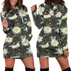 Daisy Pattern Print Design DS08 Women Hoodie Dress