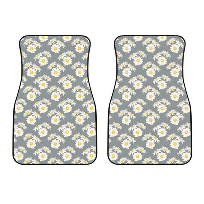 Daisy Pattern Print Design DS09 Car Floor Mats-JorJune