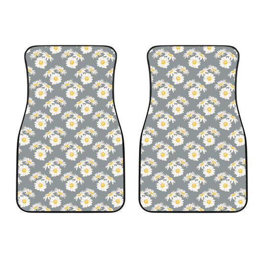 Daisy Pattern Print Design DS09 Car Floor Mats-JorJune