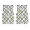 Daisy Pattern Print Design DS09 Car Floor Mats-JorJune