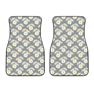 Daisy Pattern Print Design DS09 Car Floor Mats-JorJune