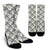 Daisy Pattern Print Design DS09 Crew Socks-JORJUNE.COM