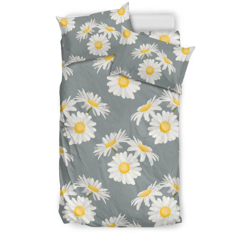 Daisy Pattern Print Design DS09 Duvet Cover Bedding Set-JORJUNE.COM