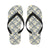 Daisy Pattern Print Design DS09 Flip Flops-JorJune