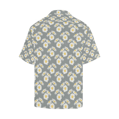 Daisy Pattern Print Design DS09 Men Hawaiian Shirt-JorJune