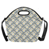 Daisy Pattern Print Design DS09 Neoprene Lunch Bag-JorJune