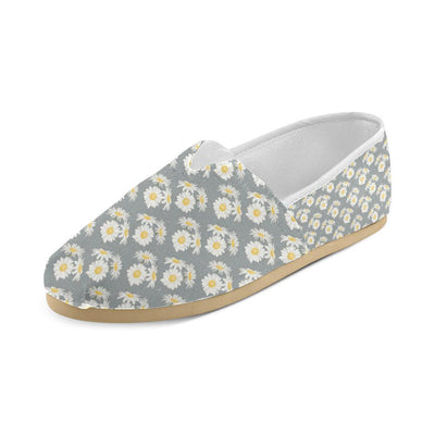 Daisy Pattern Print Design DS09 Women Casual Shoes-JorJune.com