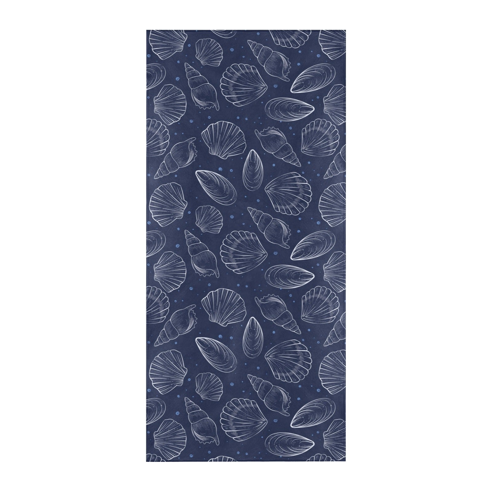 Seashell Print Design LKS3011 Beach Towel 32" x 71"