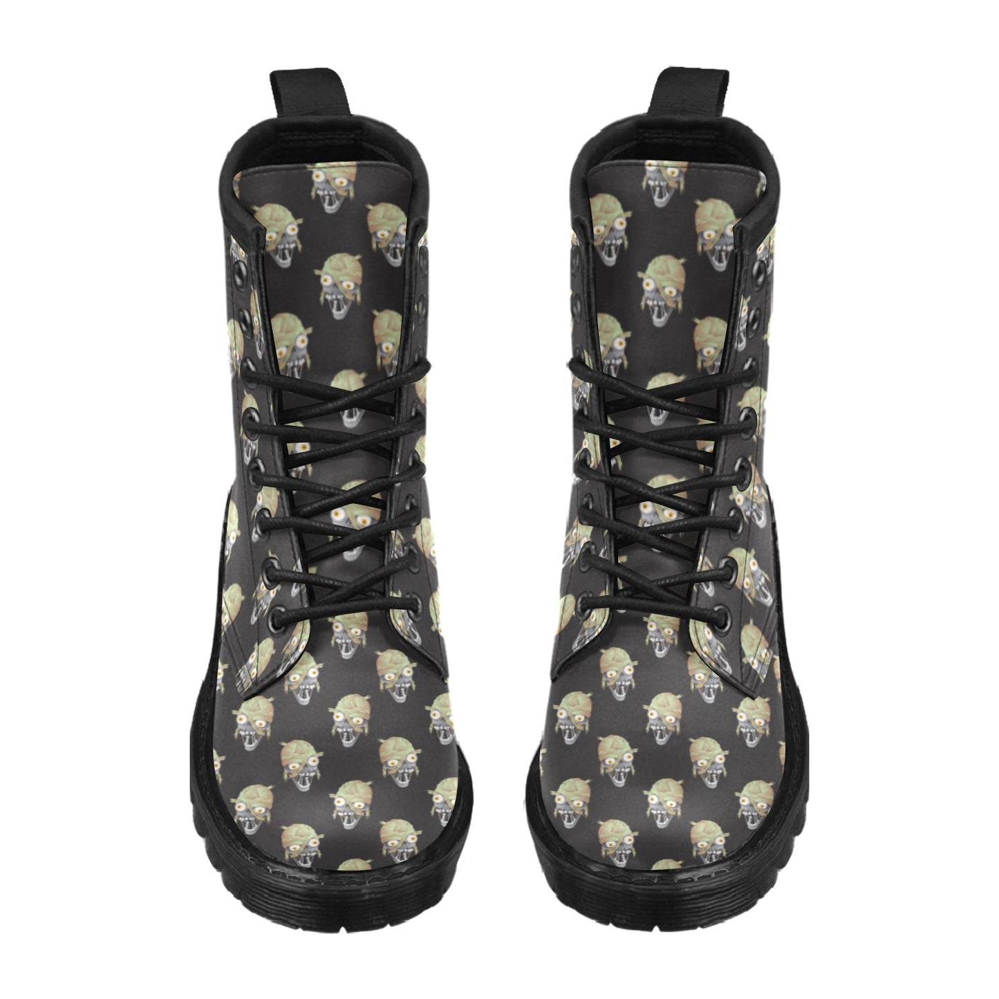 Mummy Print Design LKS304 Women's Boots