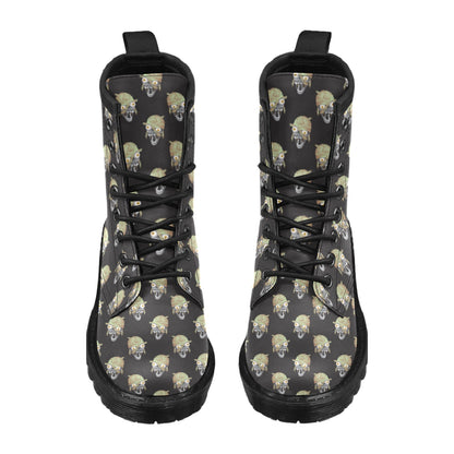 Mummy Print Design LKS304 Women's Boots