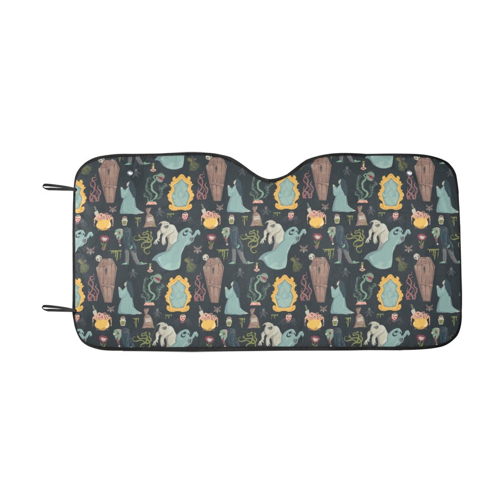 Creepy Print Design LKS303 Car front Windshield Sun Shade