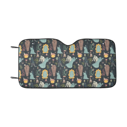 Creepy Print Design LKS303 Car front Windshield Sun Shade