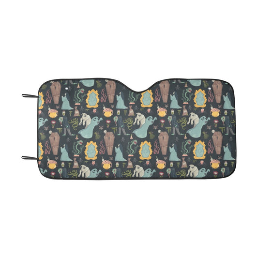 Creepy Print Design LKS303 Car front Windshield Sun Shade