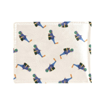 Scuba Driver Print Design LKS301 Men's ID Card Wallet