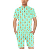 Acoustic Guitar Print Design LKS403 Men's Romper