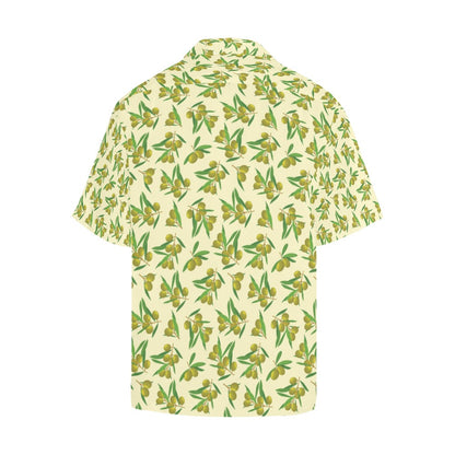 Olive Print Design LKS302 Men's Hawaiian Shirt