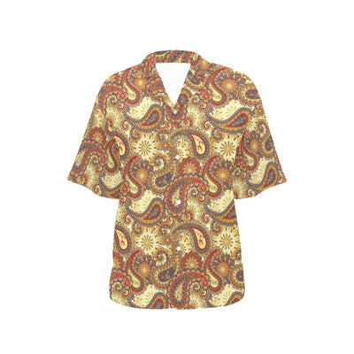 Boho Pattern Print Design 08 Women's Hawaiian Shirt