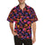 Skull Multicolor Print Design LKS3011 Men's Hawaiian Shirt