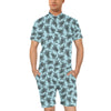 Sea Turtle Print Design LKS3010 Men's Romper