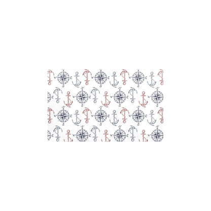 Anchor Pattern Print Design 06 Kitchen Mat