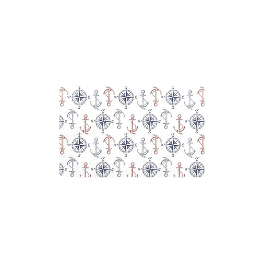 Anchor Pattern Print Design 06 Kitchen Mat