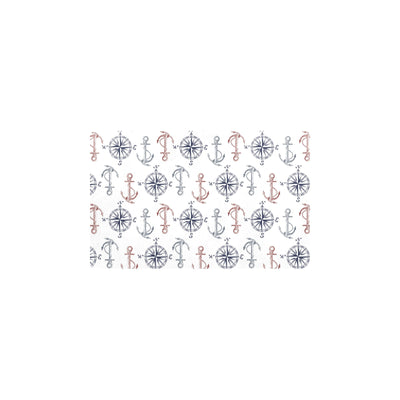 Anchor Pattern Print Design 06 Kitchen Mat