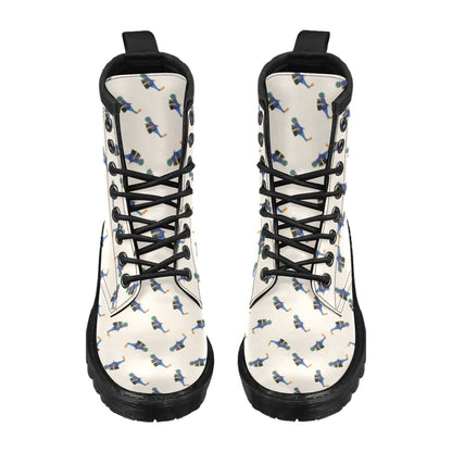 Scuba Driver Print Design LKS301 Women's Boots