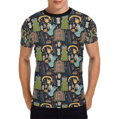 Creepy Halloween Print Design LKS304 Men's All Over Print T-shirt