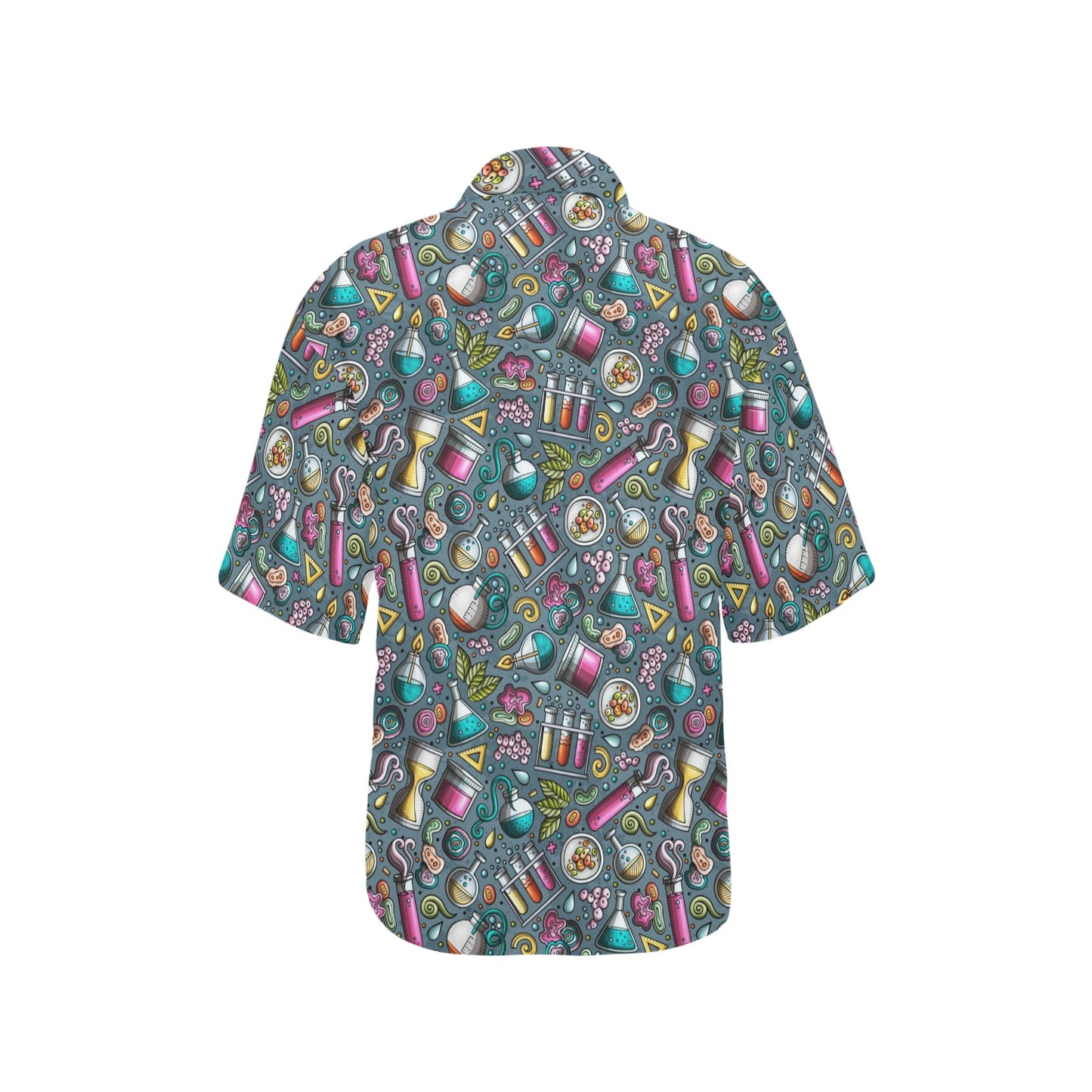 Science Print Design LKS304 Women's Hawaiian Shirt