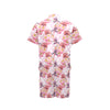 Bird Of Paradise Pattern Print Design BOP011 Men's Romper