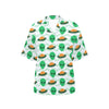 Alien UFO Pattern Print Design 04 Women's Hawaiian Shirt