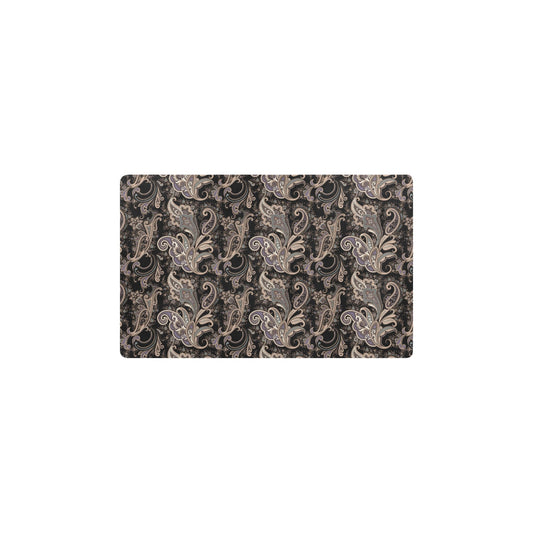 Paisley Mandala Design Print Kitchen Mat