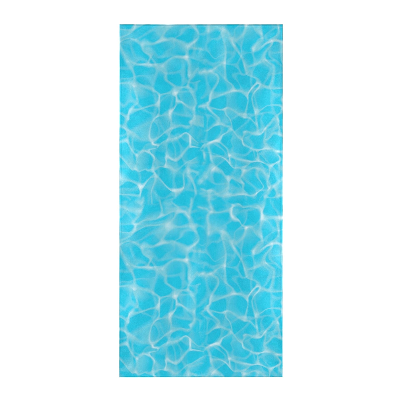 Swimming Pool Texture Print Design LKS301 Beach Towel 32" x 71"