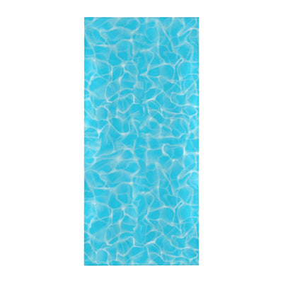 Swimming Pool Texture Print Design LKS301 Beach Towel 32" x 71"