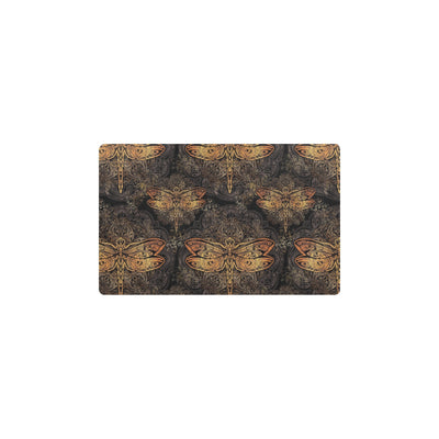 Gold Dragonfly Mandala Kitchen Mat