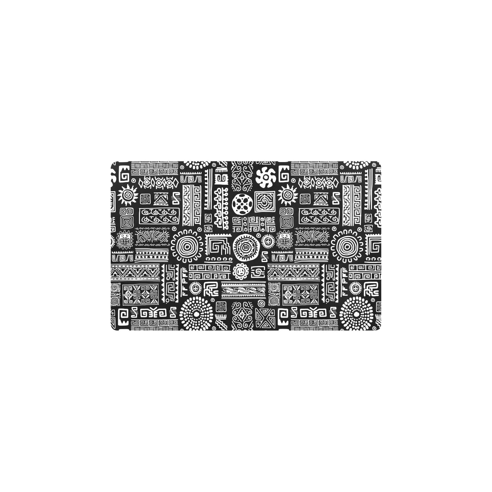 Polynesian Pattern Print Design A02 Kitchen Mat