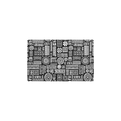 Polynesian Pattern Print Design A02 Kitchen Mat