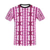 Tie Dye Dark Pink Print Design LKS303 Men's All Over Print T-shirt