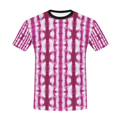 Tie Dye Dark Pink Print Design LKS303 Men's All Over Print T-shirt