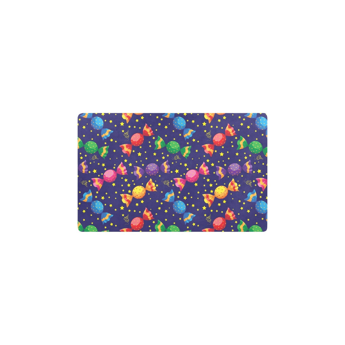 Candy Pattern Print Design CA06 Kitchen Mat