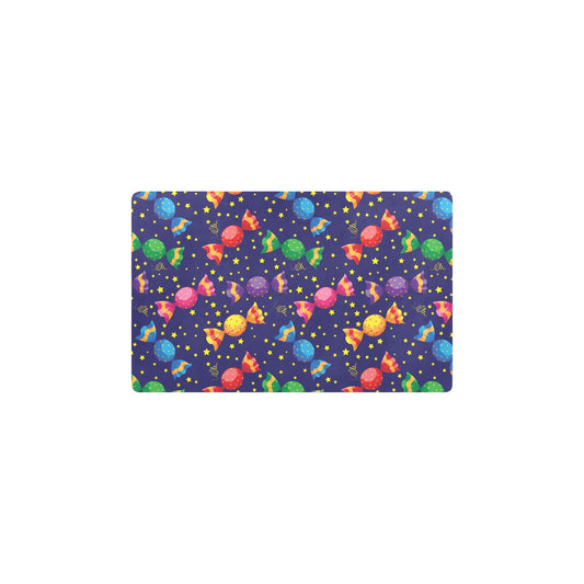 Candy Pattern Print Design CA06 Kitchen Mat
