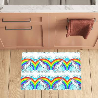 Unicorn Rainbow Kitchen Mat