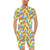 Pineapple Pattern Print Design PP09 Men's Romper