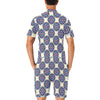 lotus Boho Pattern Print Design LO08 Men's Romper