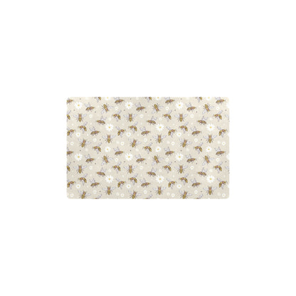 Bee Pattern Print Design 03 Kitchen Mat