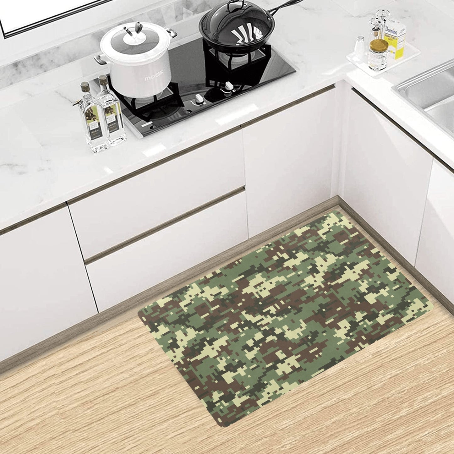 ACU Digital Army Camouflage Kitchen Mat