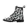 Cheetah Black Print Pattern Women's Boots
