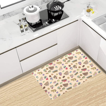 Cake Pattern Print Design 03 Kitchen Mat