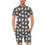 Sugar Skull Print Design LKS305 Men's Romper