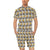 Eagles Head Pattern Men's Romper